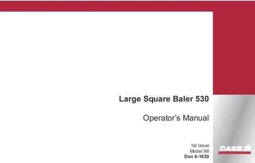 Case 530 large square - case,
