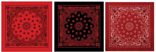 Extra large red black - red, &