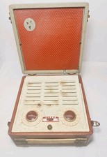 Vintage 1950s Vidor CN 429 Lady Margaret De Luxe Battery-Powered Portable Radio