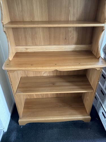 Ercol tall piece bookcase - 2,