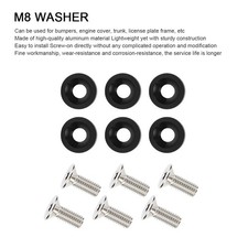 6Pcs M8 Universal Gasket