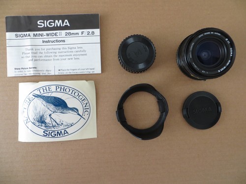 Sigma mini wide 28mm - sigma,