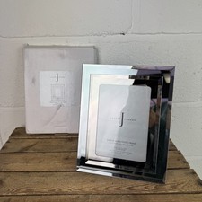 Jasper Conran Mirror Glass Photo Frame 5 x 7ins Modern Bevelled Design Looks New