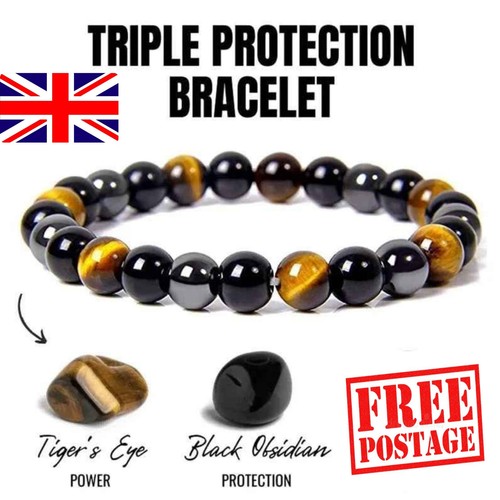 Triple protection bracelet 8mm - triple,