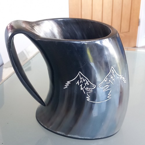 Bovine horn viking - horn, tankard