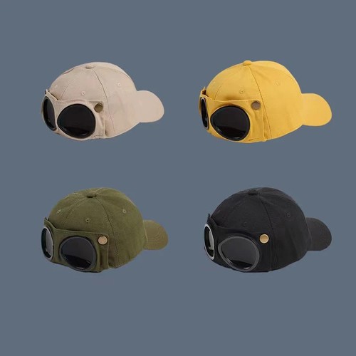 Snapback hat glasses goggles - snapback,