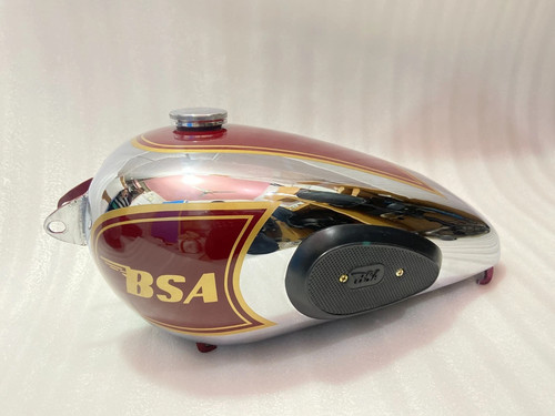 Bsa b31 steel chrome maroon - chrome,