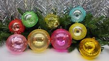 Plastic Optical Mirror Effect Christmas Vintage Ornaments Shutterproofs Diorama