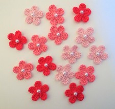 Crochet Flowers Appliques