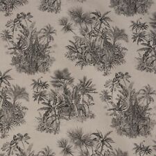 African Jungle Linen Fabric