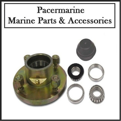 Trailer cast hub complete - cast,