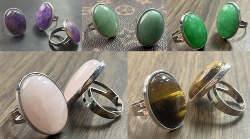 Unisex natural gemstone - unisex,