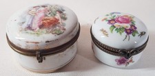 Two Antique Vintage Limoges