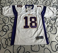 Sidney Rice #18 Reebok Minnesota Vikings | NFL On field Jersey | New With Tags