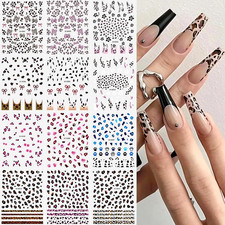 Nail Art Sticker Leopard Spot