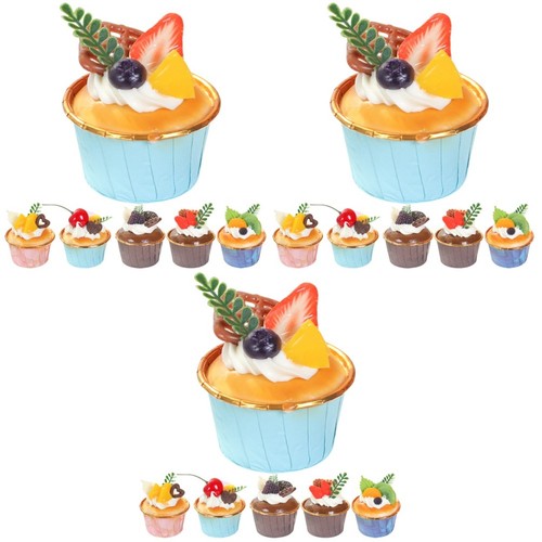 18pcs realistic cake dessert - 18pcs,