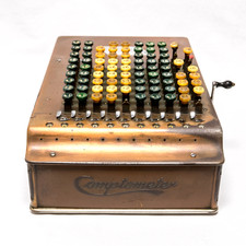 ⭐ Antique Felt & Tarrant Comptometer Mechanical Adding Machine – Chicago, USA ⭐