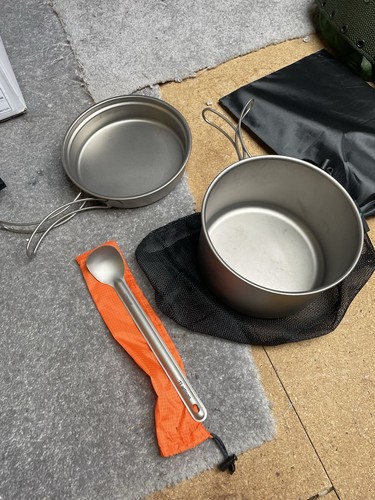Titanium pot and pan - pot,