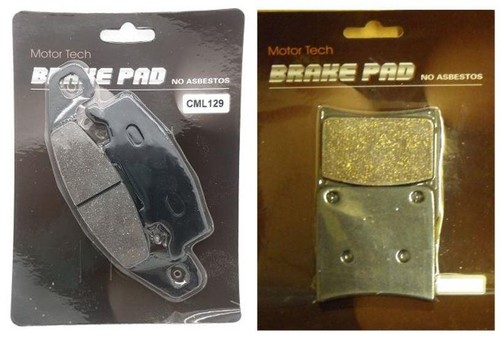 Front rear brake pads - rear, for