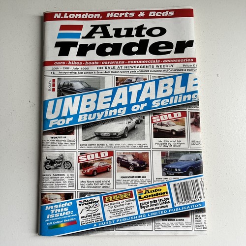 Auto trader magazine july - auto, 1995