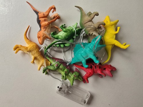 Dinosaur string lights - dinosaur, battery