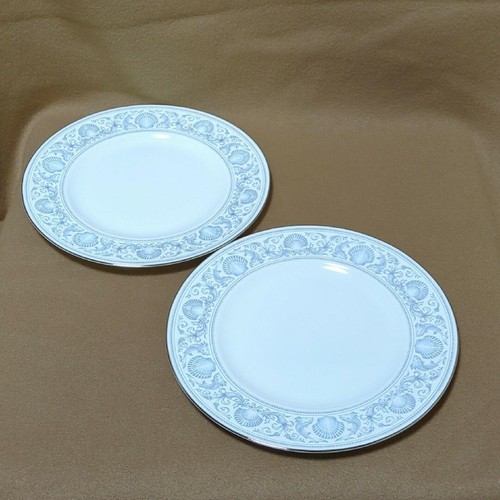 Wedgwood dolphins white plate - dolphins,