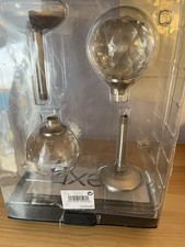 BNIB Elegant Glass Curtain Tie Backs Set of 2