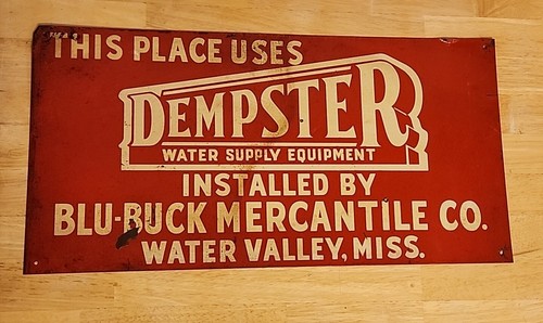 Dempster windmill water supply - water,