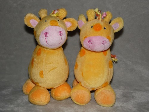 Tesco yellow giraffe soft - , toy