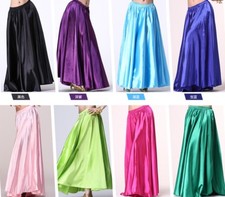 New women satin full - full, circle