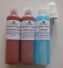 Reactive Copper Paint, Patina