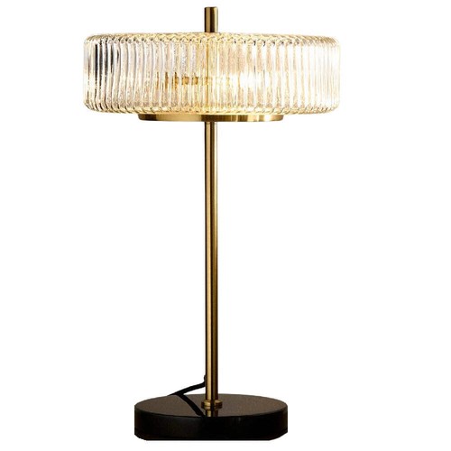 Black and gold modern table - black,