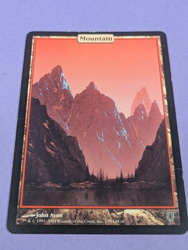 Mtg magic unhinged mountain - magic:,