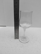 5x air twist stem cordial glass. 6.5"