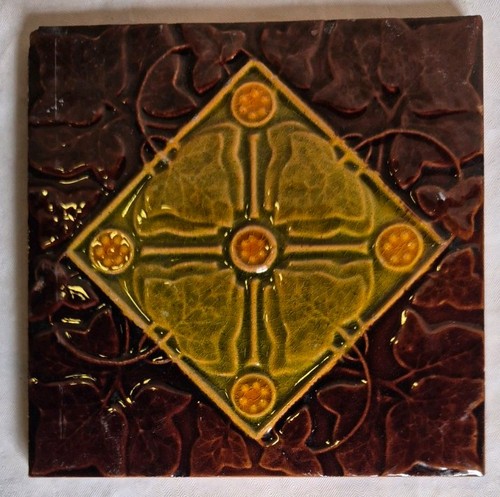 Antique tile victorian gothic - tile,