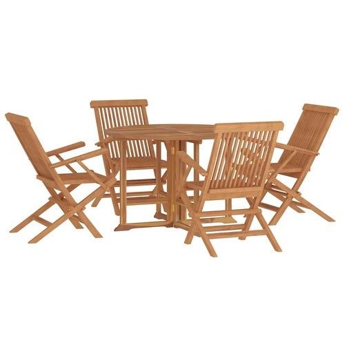 Solid wood teak folding - wood,