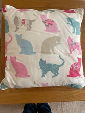 Multi couloured cat print
