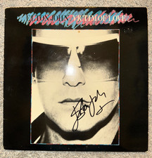 Elton John Hand Signed Victim