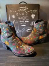 Mexicana Old Gringo Boots Sugar Skulls Western rare ! ???????