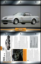Baur Coupe TC 3 - 1987 - Prototypes - Atlas Dream Cars Fact File Card