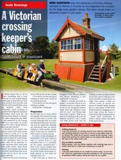 Railway Modeller Aug 11: Settle/Signals/Goods Yard/Crane/Crossing Keeper's Cabin