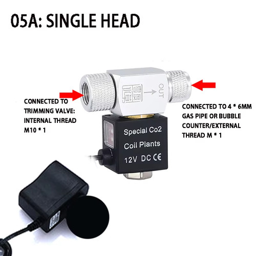 Aquarium co2 solenoid valve - co2,