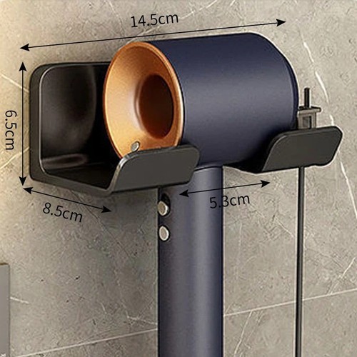 Hair dryer holder wall - hair, mounted