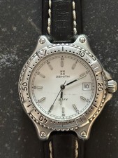 Zenith Defy Vintage Stainless Steel Quartz Wrist Watch