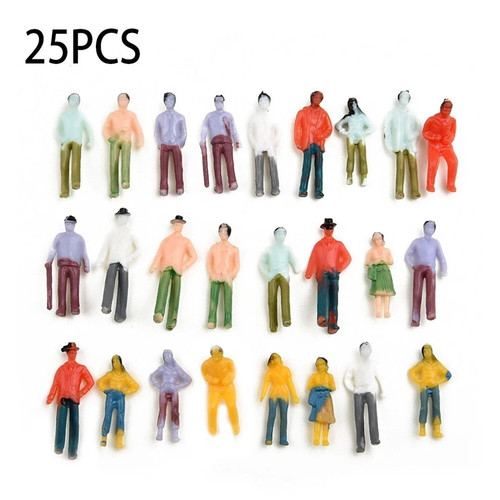 Painted model train - 25,