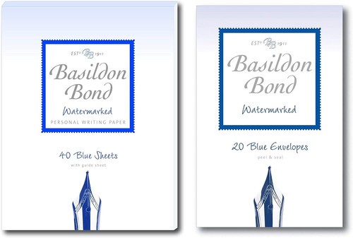 Basildon bond blue - bond, paper