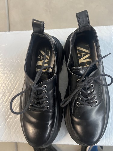 Zara women black chunky - zara,