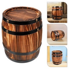  Delicate Wood Barrel Small