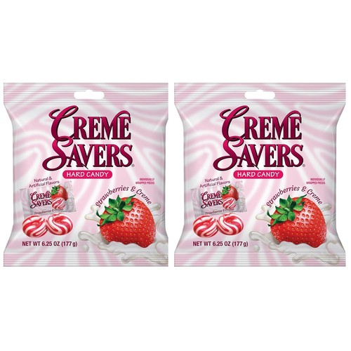 Strawberries and creme - and, hard