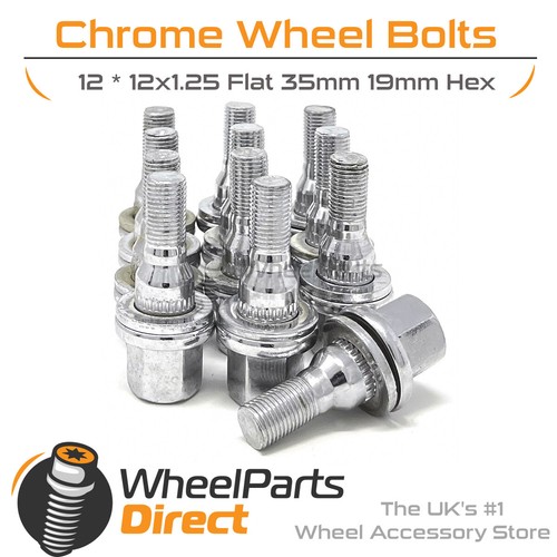 Wheel bolts chrome for - wheel, (12)